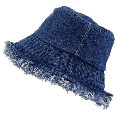 Kapelusze - Gårda Vintage Denim bucket hat (ciemnoniebieski)