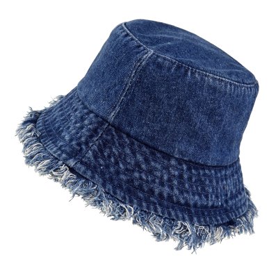 Kapelusze - Gårda Vintage Denim bucket hat (ciemnoniebieski)