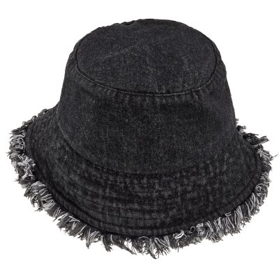 Kapelusze - Gårda Vintage Denim bucket hat (ciemnoszary)
