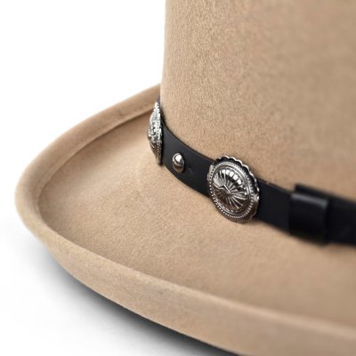 Kapelusze - Gårda Winchester Gambler (beżowy)