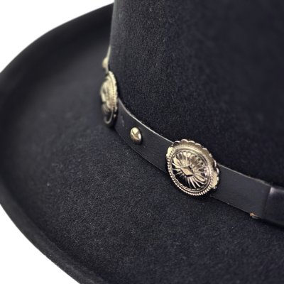 Kapelusze - Gårda Winchester Gambler (czarny)