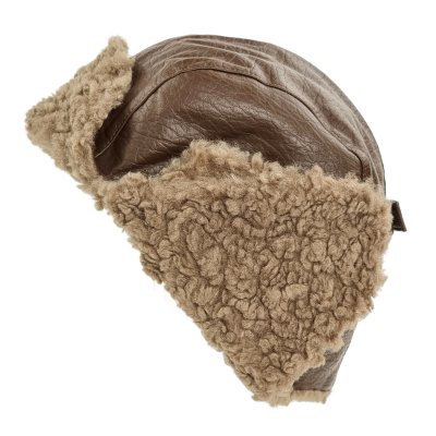 Trapper hat - Gårda Linsell PU Trapper (brązowy)