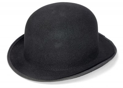 Kapelusze - Gårda Avini Bowler Wool Hat (czarny)