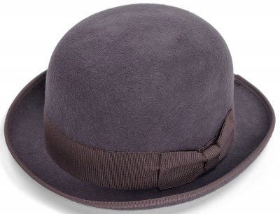 Kapelusze - Gårda Aviano Bowler Wool Hat (szary)