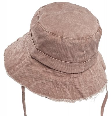 Kapelusze - Gårda Bucket Hat (dusty red)