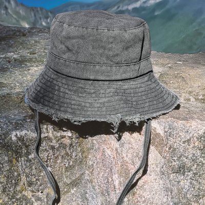 Kapelusze - Gårda Bucket Hat (szary)