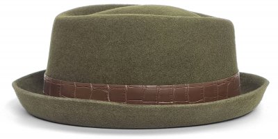 Kapelusze - Gårda Devenport Pork Pie (zielony)