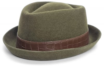 Kapelusze - Gårda Devenport Pork Pie (zielony)