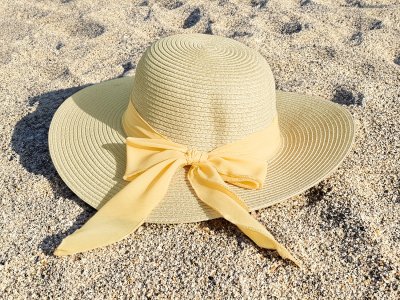 Kapelusze - Gårda Floppy (naturalny)