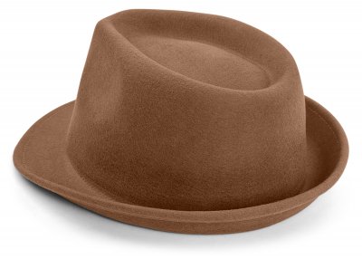 Kapelusze - Gårda Mackay Trilby (brązowy)