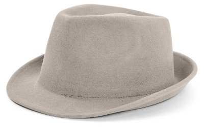 Kapelusze - Gårda Mackay Trilby (jasnoszary)