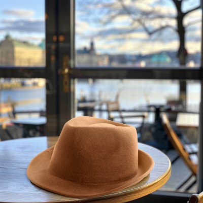 Kapelusze - Gårda Mackay Trilby (piasek)