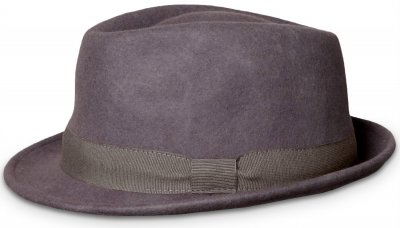 Kapelusze - Gårda Padua Trilby Wool Hat (szary)
