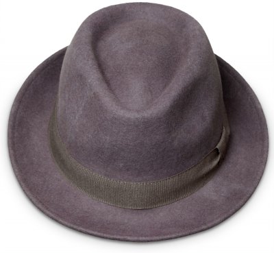 Kapelusze - Gårda Padua Trilby Wool Hat (szary)