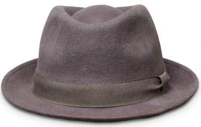 Kapelusze - Gårda Padua Trilby Wool Hat (szary)