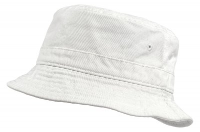 Kapelusze - Gårda Sawyer Bucket Hat (biały)