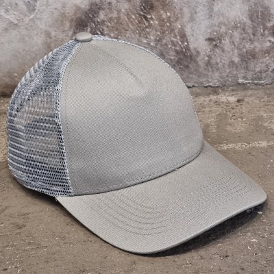 Czapka z daszkiem - Gårda Johnson Basic Trucker (szary)