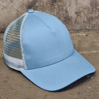 Czapka z daszkiem - Gårda Johnson Basic Trucker (jasny niebieski)