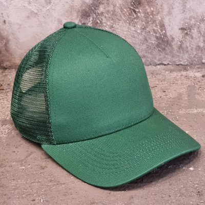 Czapka z daszkiem - Gårda Johnson Basic Trucker (ciemnozielony)