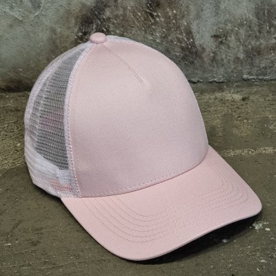 Czapka z daszkiem - Gårda Johnson Basic Trucker (różowy)