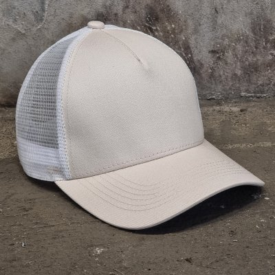 Czapka z daszkiem - Gårda Johnson Basic Trucker (biały)