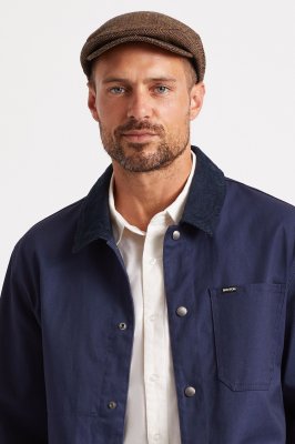 Kaszkiet - Brixton Hooligan (brązowy-khaki)