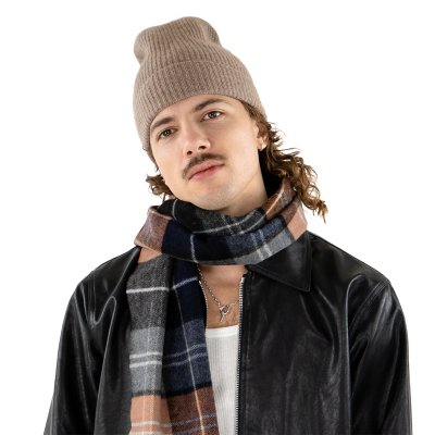 Czapki - Gårda Cashmere Beanie (kolor ciemnoszary)