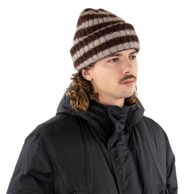 Czapka - Gårda Isfjord Slouch Beanie (brązowy/khaki)