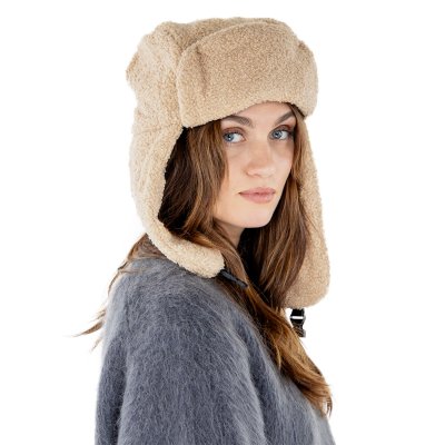 Trapper hat - Gårda Levanger Trapper Hat (beżowy)