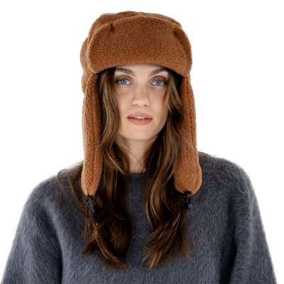 Trapper hat - Gårda Levanger Trapper Hat (brązowy)
