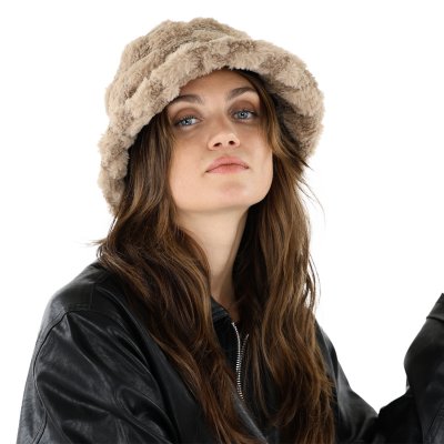 Kapelusze - Gårda Moreni Bucket hat (beżowy)