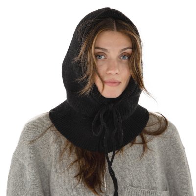 Kominiarka - Gårda Idre Knitted Balaclava (czarny)