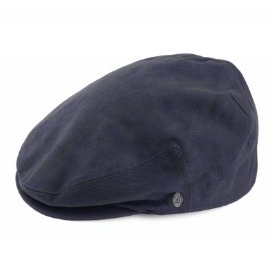 Flat cap - Jaxon Hats Cotton Flat Cap (ciemnoniebieski)
