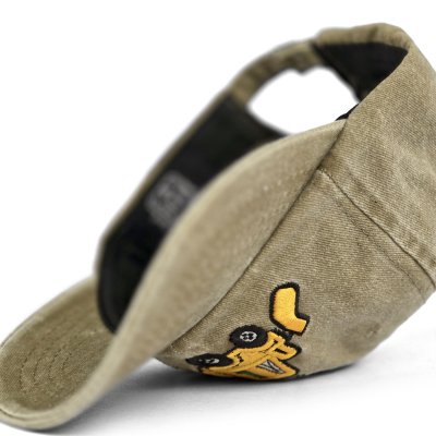 Czapki z daszkiem dla dzieci - Gårda Bulldozer Cap (khaki)