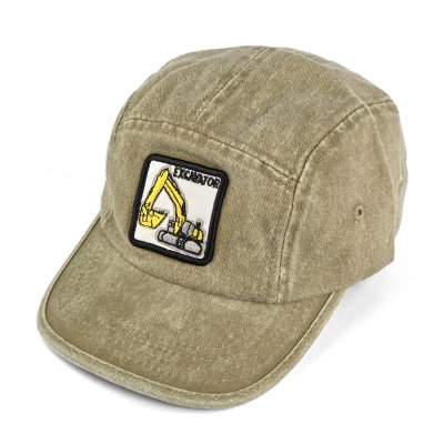 Czapki z daszkiem dla dzieci - Gårda Excavator Cap (khaki)