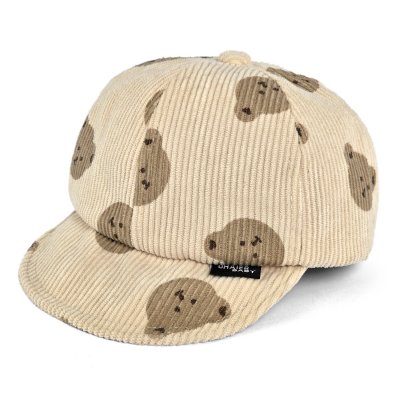 Czapki z daszkiem dla dzieci - Gårda Teddybear Cap (beżowy)