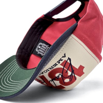 Czapka z daszkiem - Black River 1878 Trucker (kremowy/czerwony/granatowy)