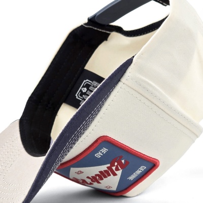 Czapka z daszkiem - Black River Atlanta Cotton Snapback (białawy/granatowy)