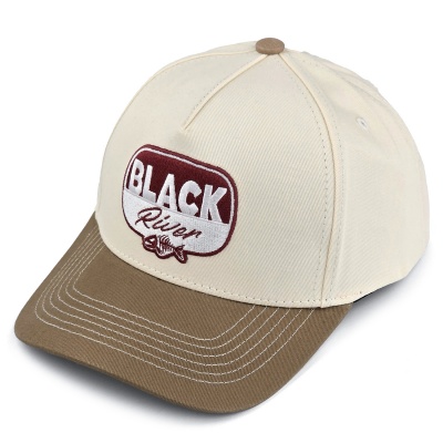 Czapka z daszkiem - Black River Charleston Cotton Snapback (białawy/khaki)