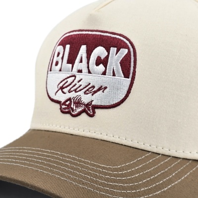 Czapka z daszkiem - Black River Charleston Cotton Snapback (białawy/khaki)