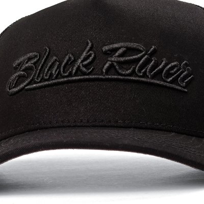 Czapka z daszkiem - Black River Classic Trucker (czarny)