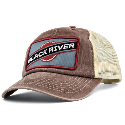 Czapka z daszkiem - Black River Dayton Washed Trucker (brązowy)