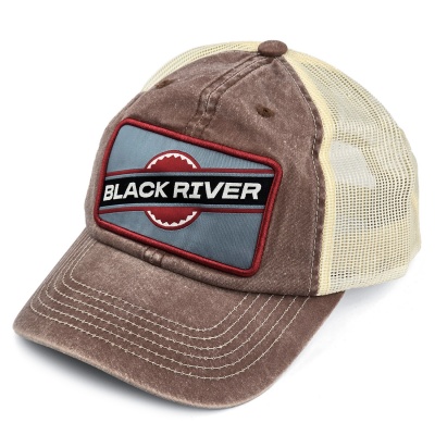Czapka z daszkiem - Black River Dayton Washed Trucker (brązowy)