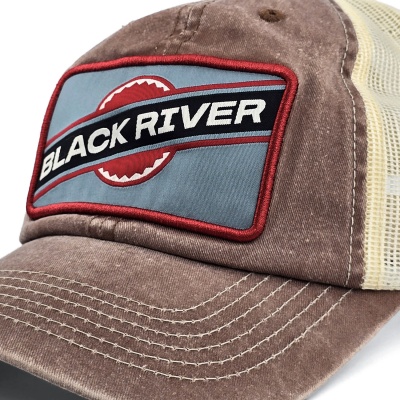 Czapka z daszkiem - Black River Dayton Washed Trucker (brązowy)