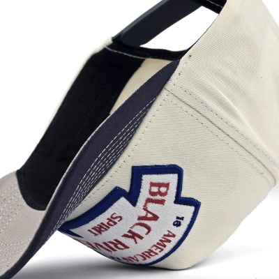 Czapka z daszkiem - Black River Nashville Cotton Snapback (białawy/granatowy)