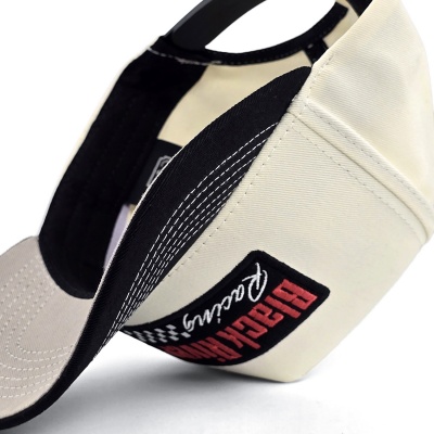 Czapka z daszkiem - Black River Racing Cotton Snapback (ecru/czarny)
