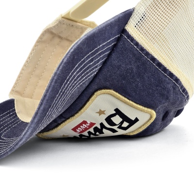 Czapka z daszkiem - Black River Toledo Washed Trucker (granatowy/kremowy)
