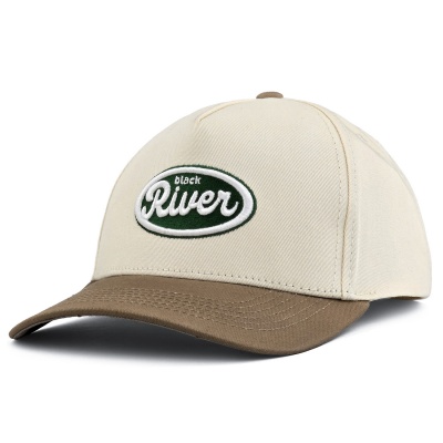 Czapka z daszkiem - Black River Waco Cotton Snapback (białawy/khaki)