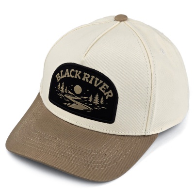 Czapka z daszkiem - Black River Wichita Cotton Snapback (białawy/khaki)