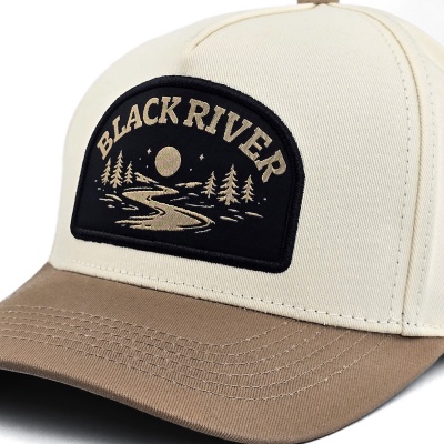 Czapka z daszkiem - Black River Wichita Cotton Snapback (białawy/khaki)